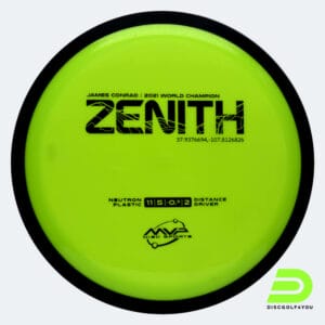 MVP Zenith in gelb, im Neutron Kunststoff und ohne Spezialeffekt