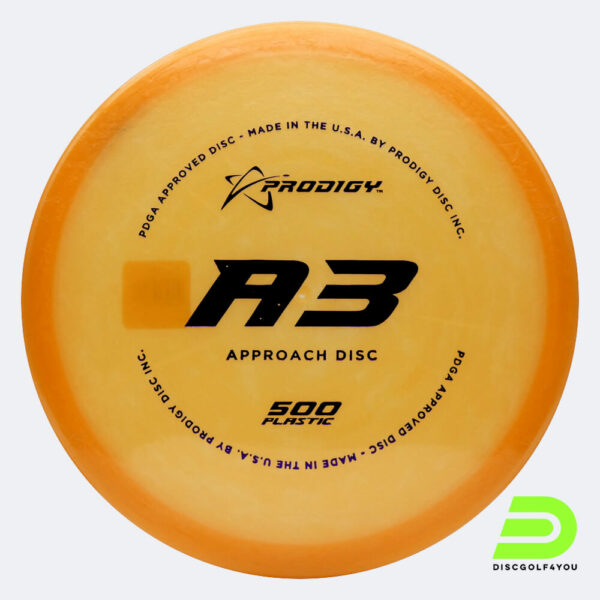 Prodigy A3 in orange, im 500 Kunststoff und ohne Spezialeffekt