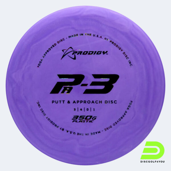 Prodigy PA-3 in violett, im 350G Kunststoff und ohne Spezialeffekt