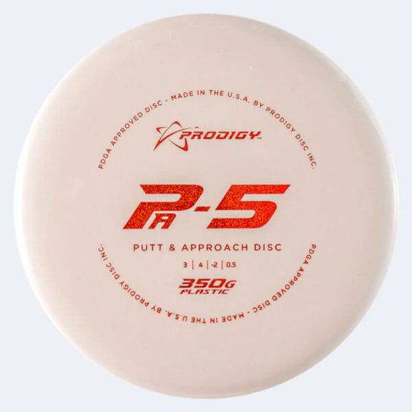 Prodigy PA-5 in white, 350g plastic