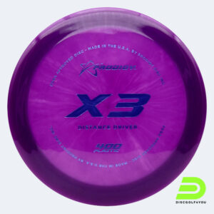 Prodigy X3 in purple, 400 plastic
