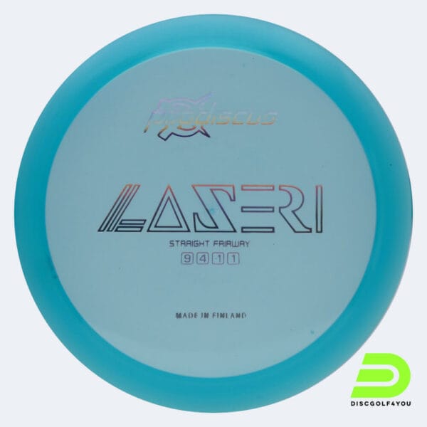 Prodiscus Laseri in turquoise, premium plastic