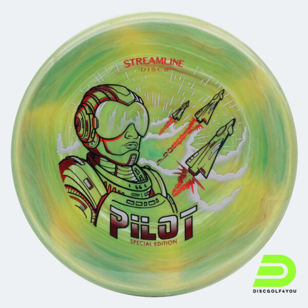 Streamline Pilot Special Edition in grün, im Neutron Kunststoff und burst Spezialeffekt