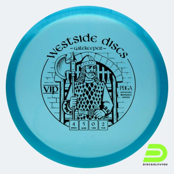 Westside Gatekeeper in turquoise, vip plastic