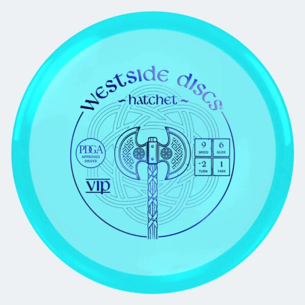 Westside Hatchet in türkis, im VIP Kunststoff und ohne Spezialeffekt
